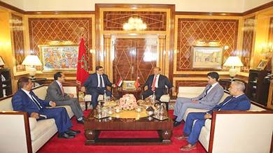 ​وزير الخارجية يلتقي رئيس مجلس النواب المغربي 